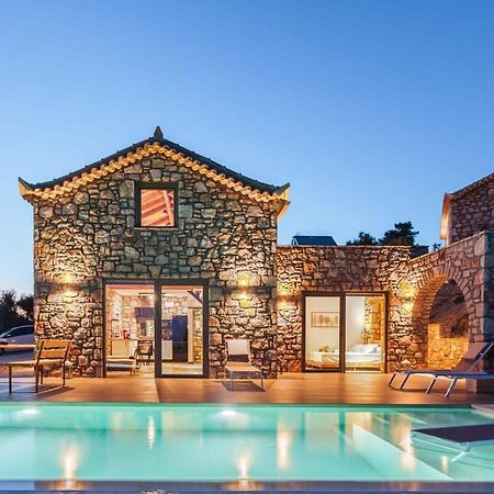 Gerakada Exclusive-Seaview Villa With Private Pool Koróni エクステリア 写真