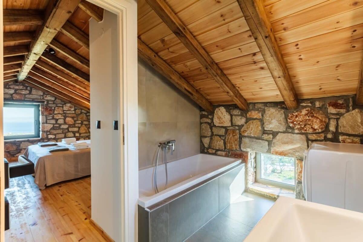 Gerakada Exclusive-Seaview Villa With Private Pool Koróni エクステリア 写真