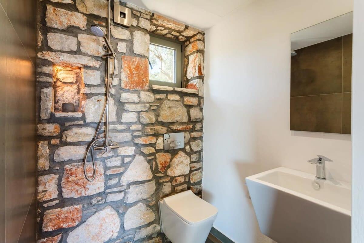 Gerakada Exclusive-Seaview Villa With Private Pool Koróni エクステリア 写真
