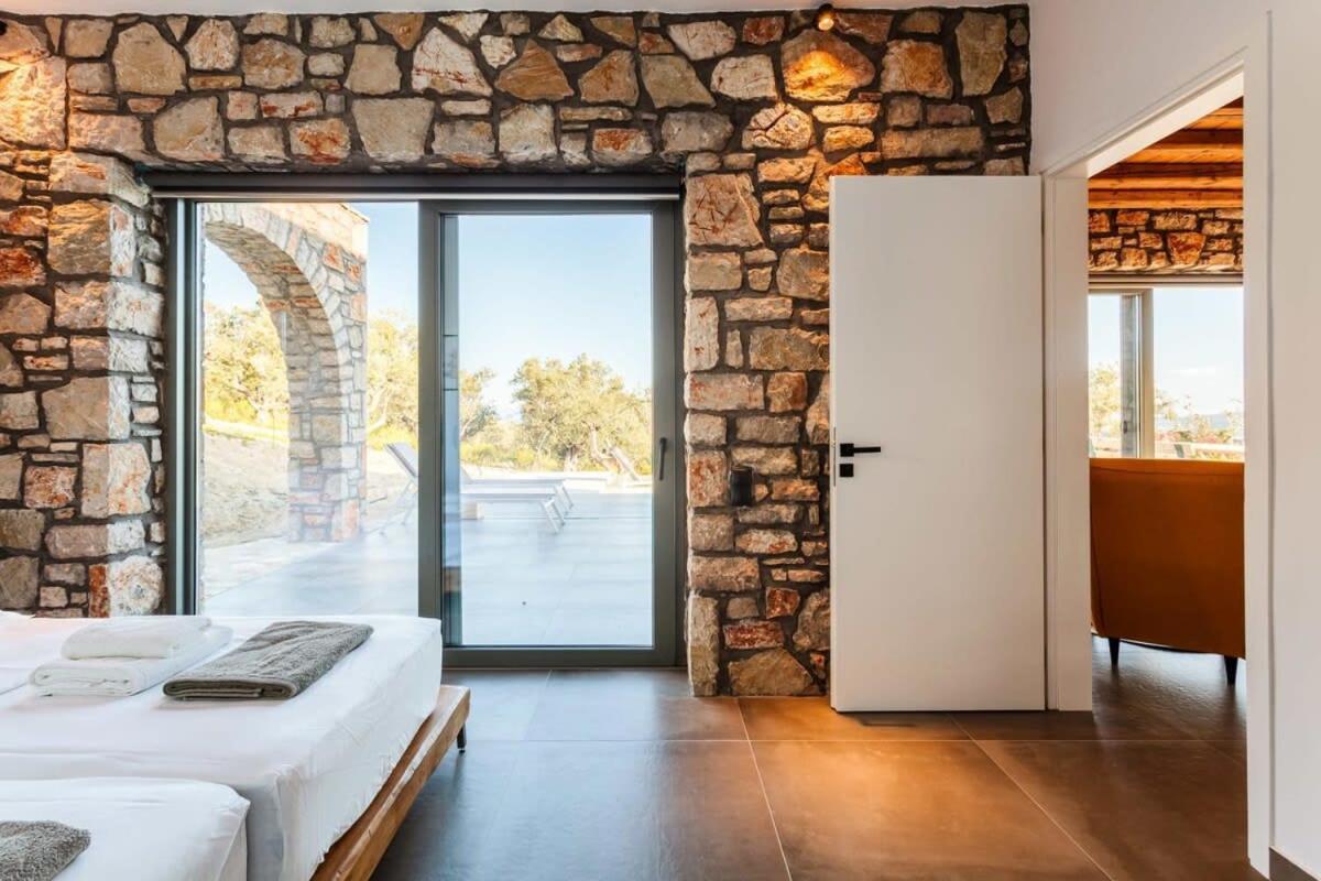 Gerakada Exclusive-Seaview Villa With Private Pool Koróni エクステリア 写真