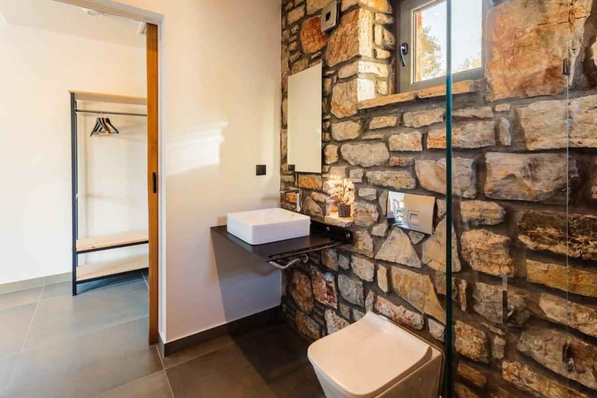 Gerakada Exclusive-Seaview Villa With Private Pool Koróni エクステリア 写真